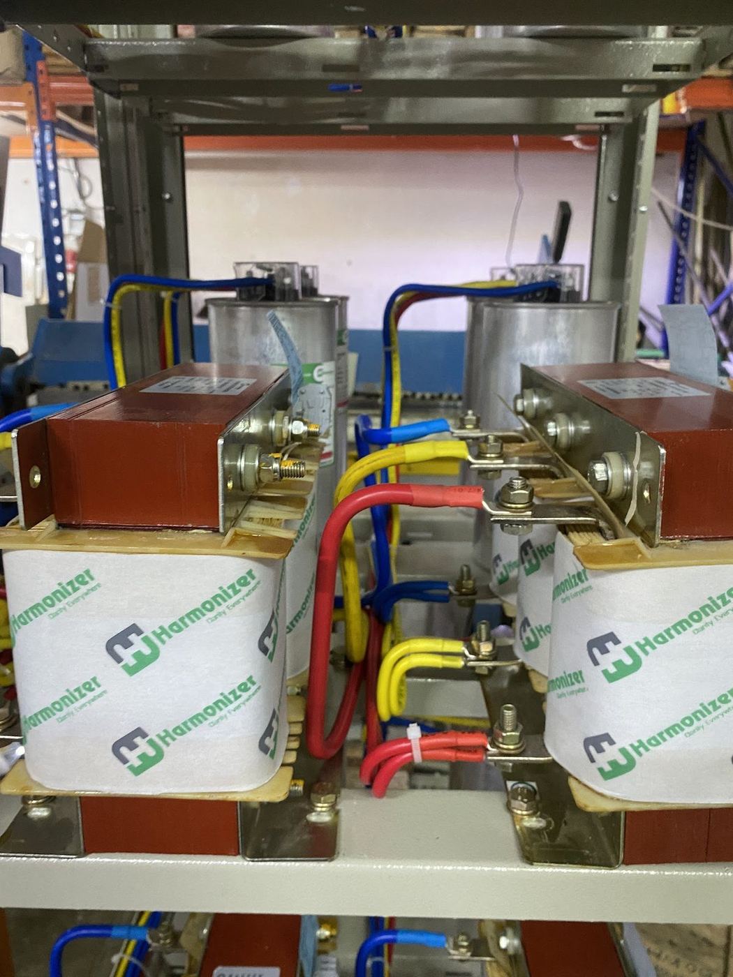 Capacitor Bank Assembly — Al Misbah Al Sehri switchgear, Dubai